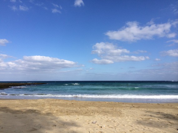 徳之島の里久浜（りくばま）